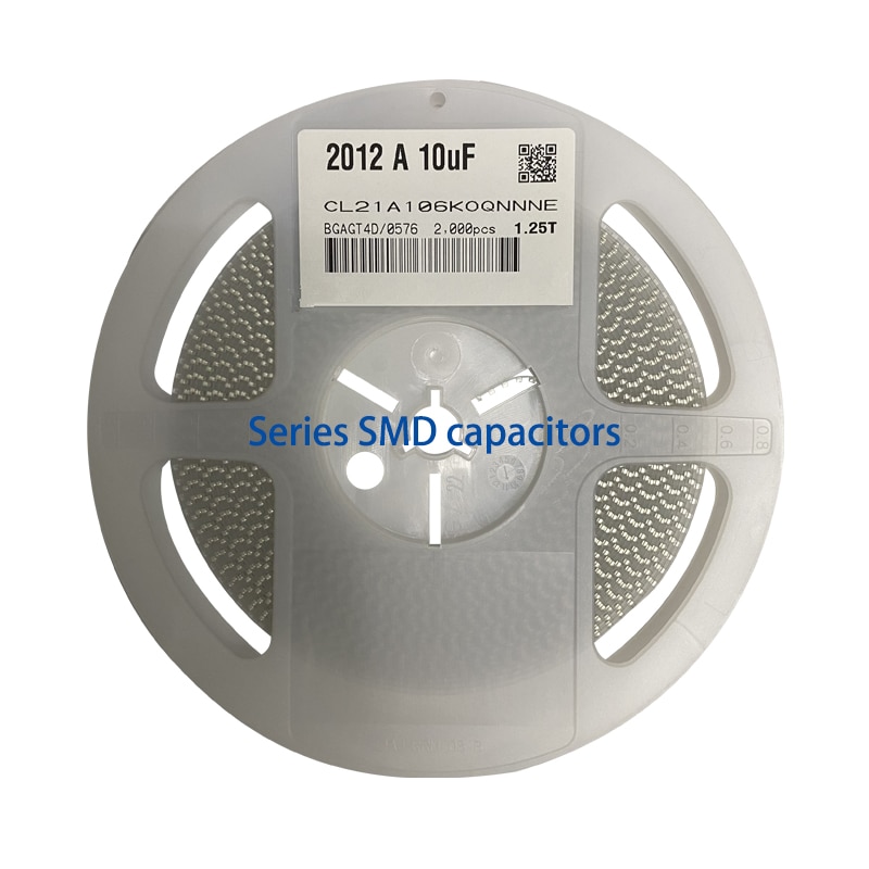 SMD  Ŀн, 0805 2012, 106K, 10UF, 16V, 25V, 50V, X5R, 10%, MLCC CL21A106KOFNNNE, ǰ  , 2000 /